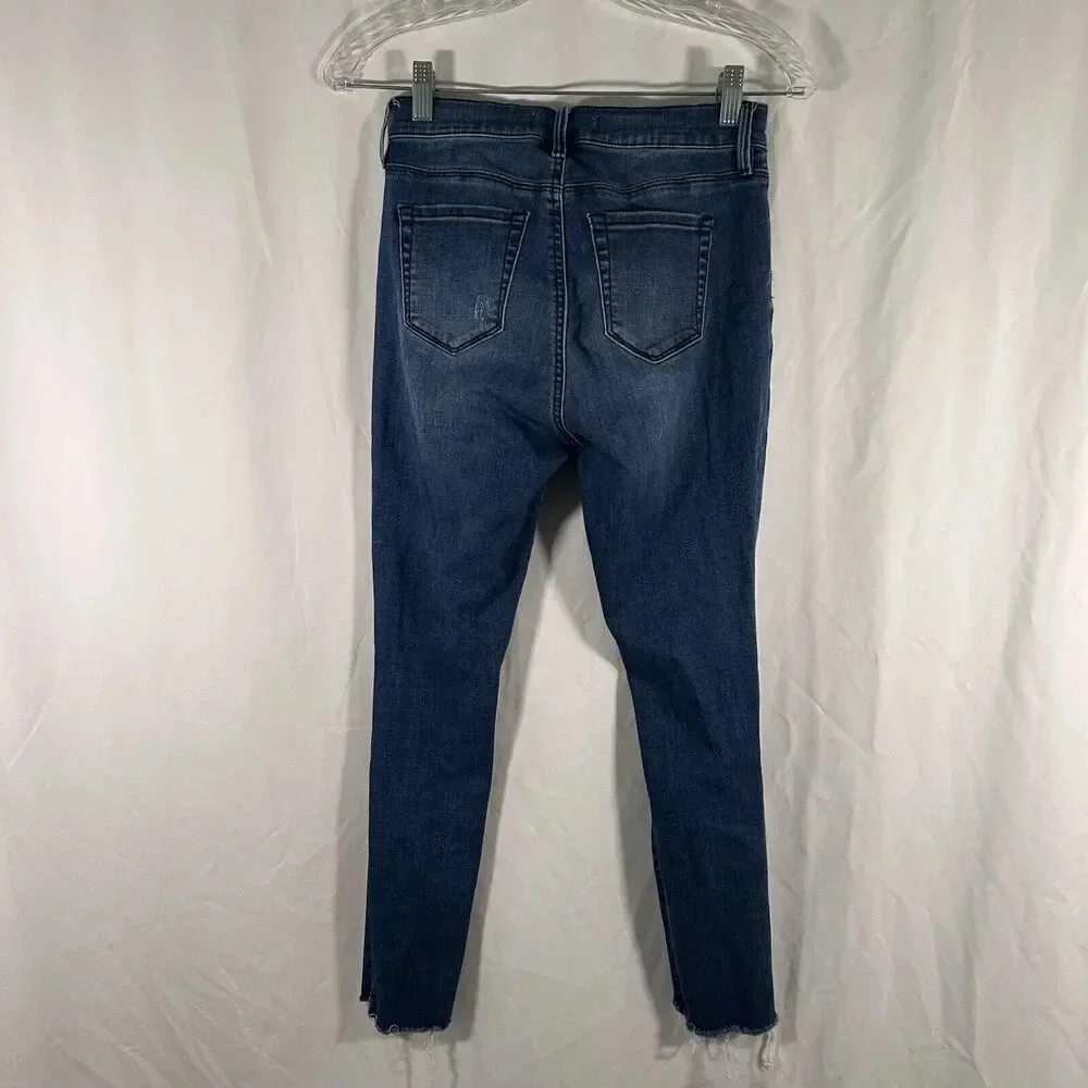 Pacsun Jeggings Women's 25 Mid Wash Denim High Rise Ankle Power Super Stretch